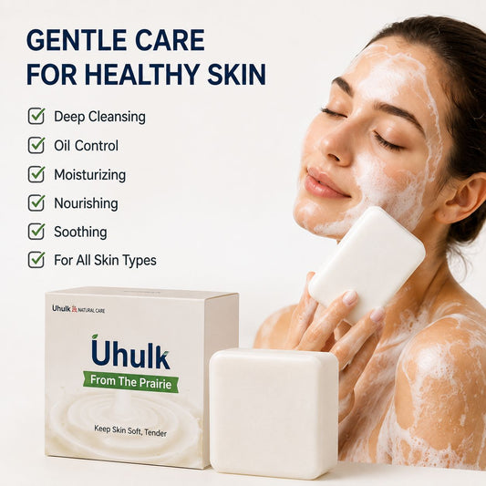 Uhulk Natural Goat Milk Bar Soap
