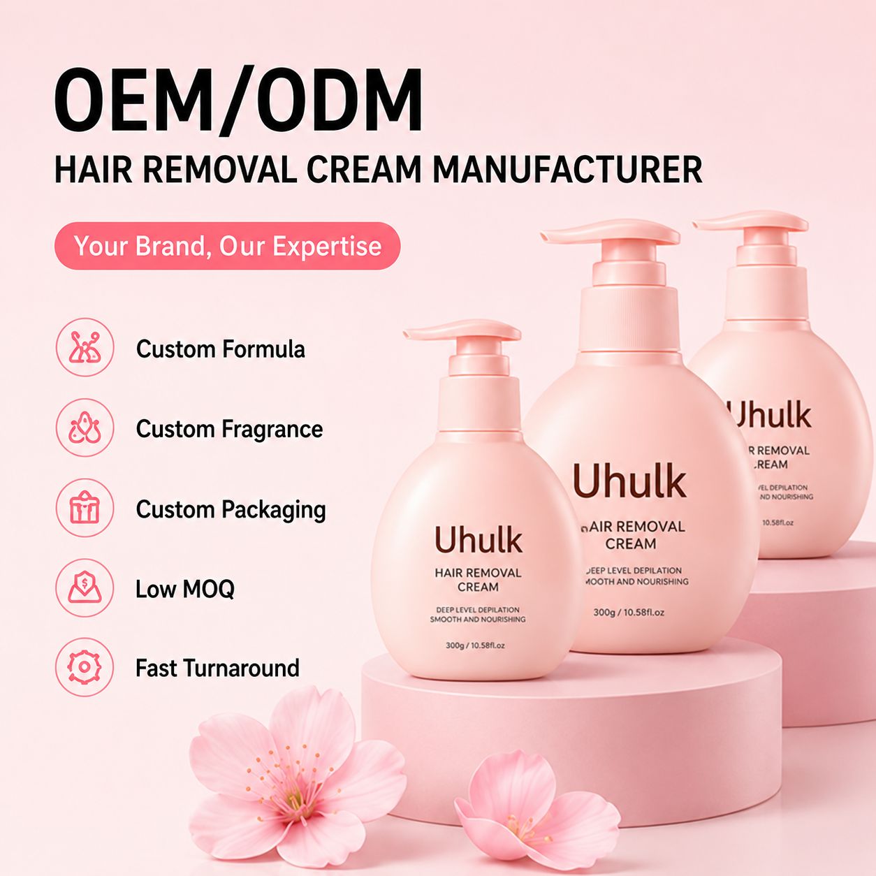 Uhulk Moisturizing Hair Removal Cream