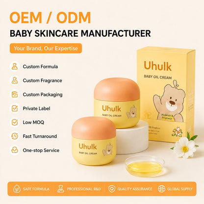 Uhulk Honey Moisture Baby Oil