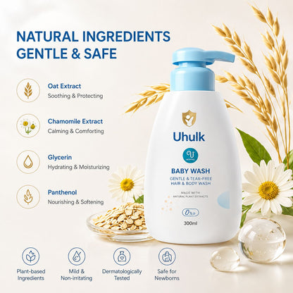 Uhulk Tear-Free Baby Wash