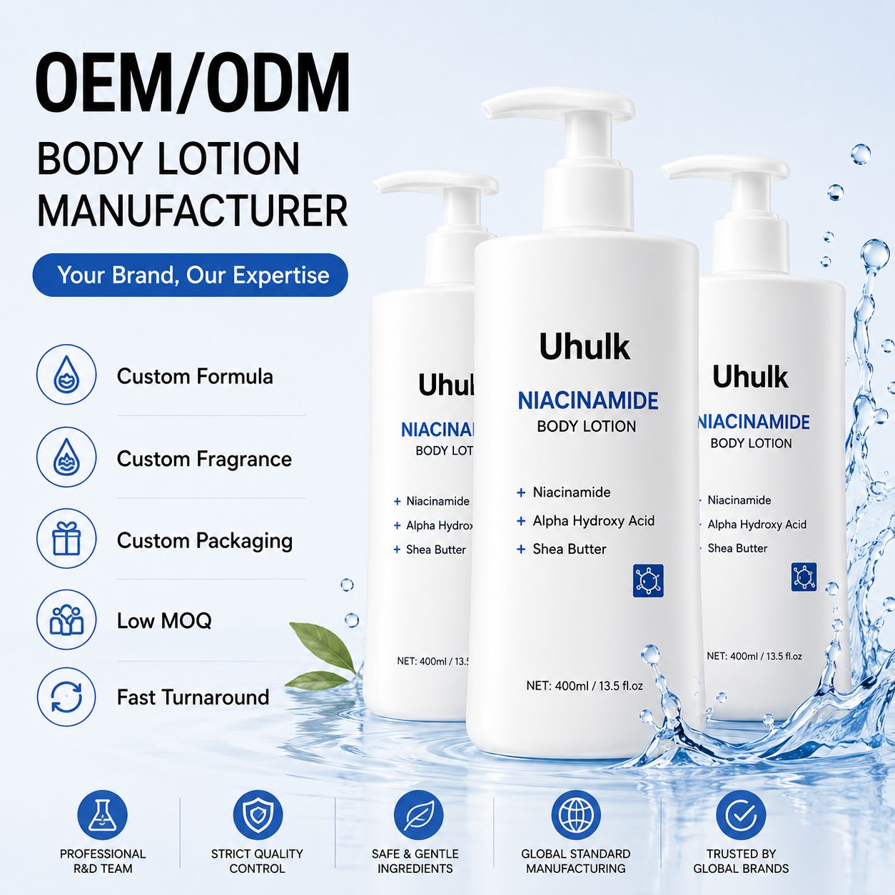 Uhulk Niacinamide Brightening Body Lotion