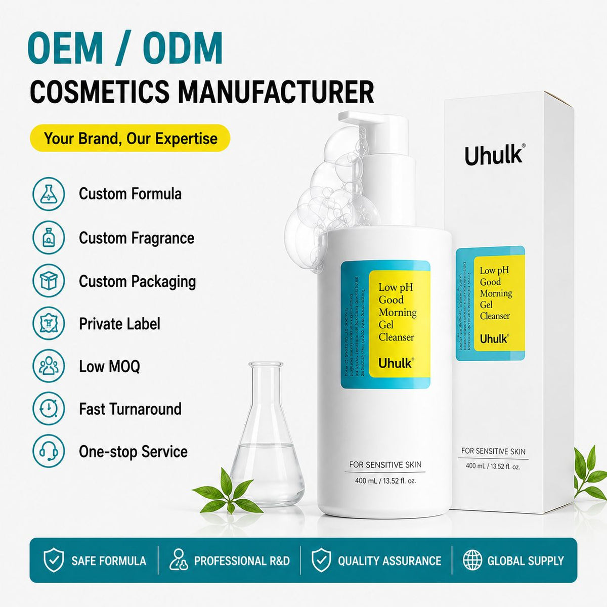 Uhulk Low pH Foam Cleanser