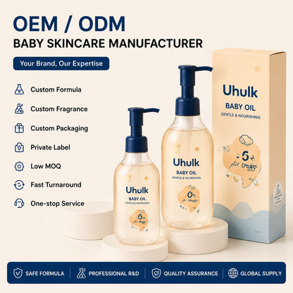 Uhulk Gentle Nourishing Baby Oil