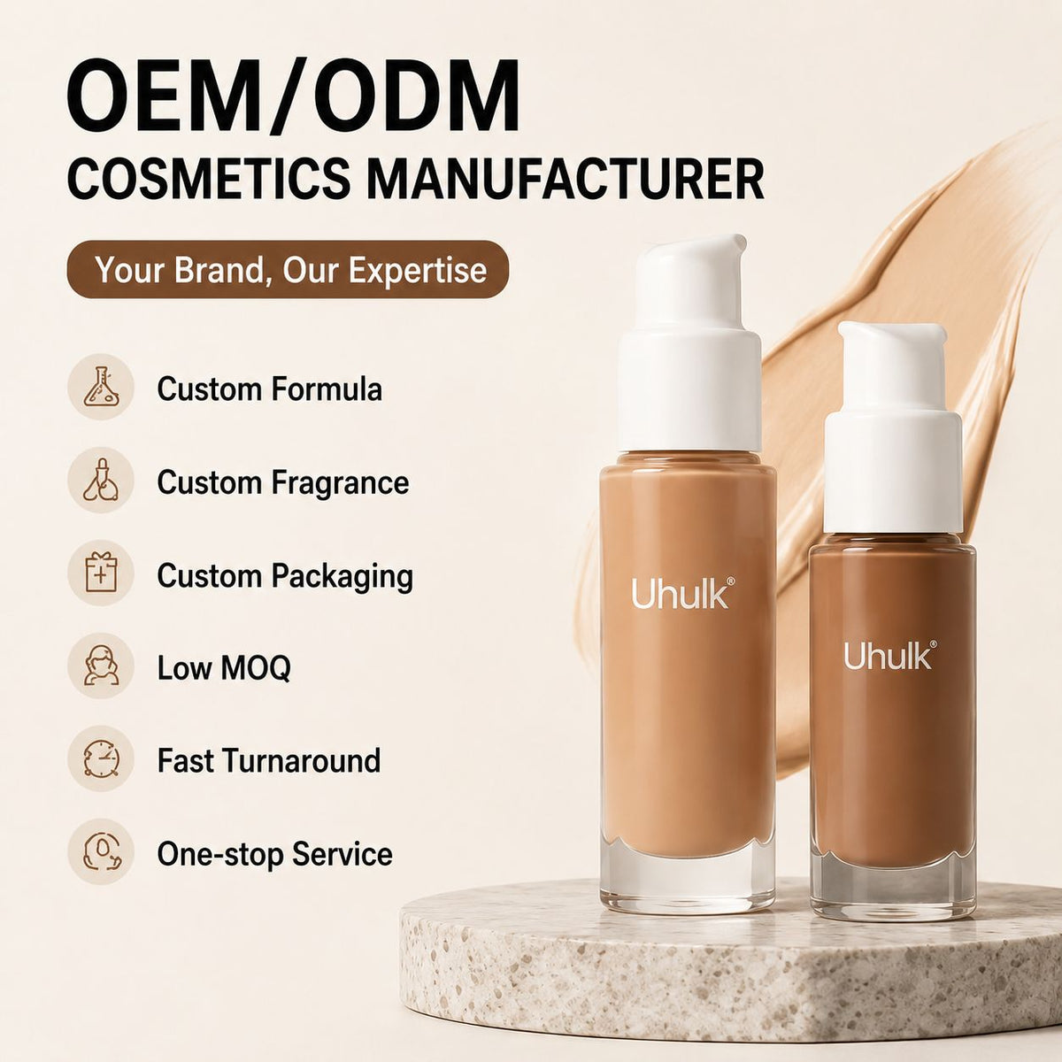Uhulk Radiance Liquid Foundation