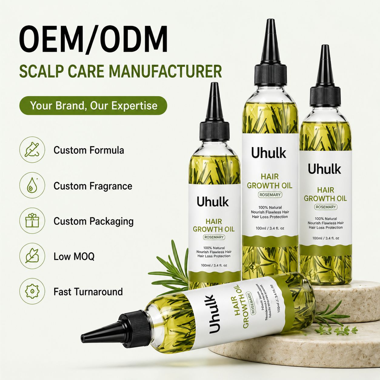 Uhulk Herbal Scalp Care Oil