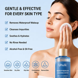 Uhulk Hydra Makeup Remover Water