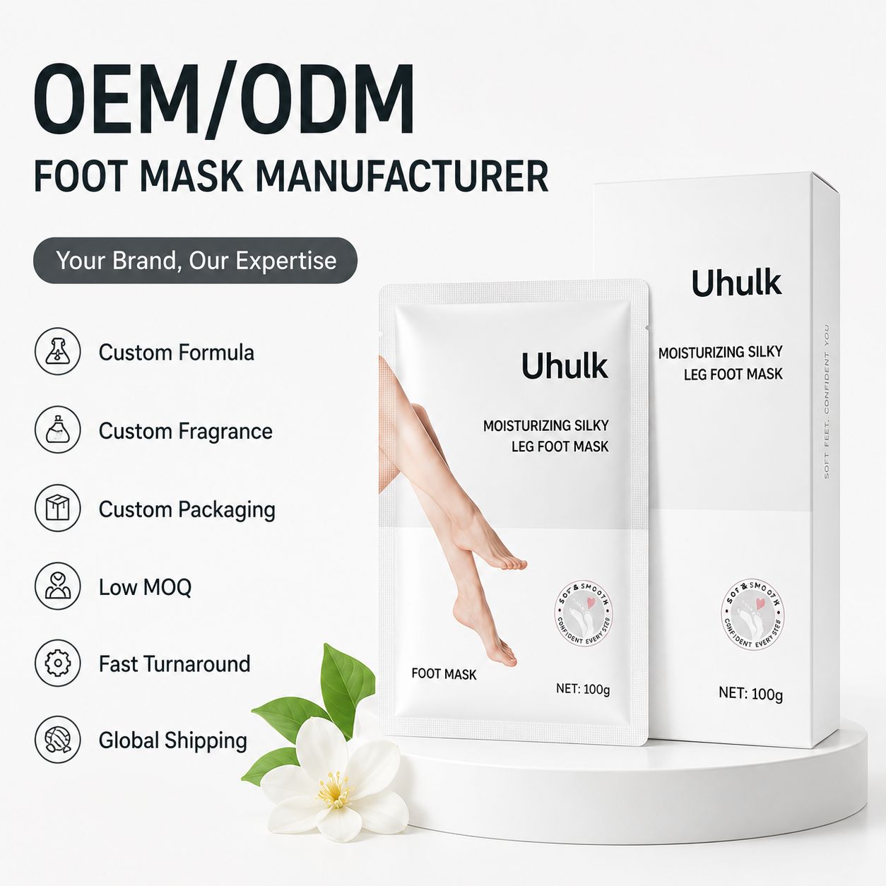 Uhulk Moisturizing Foot Mask
