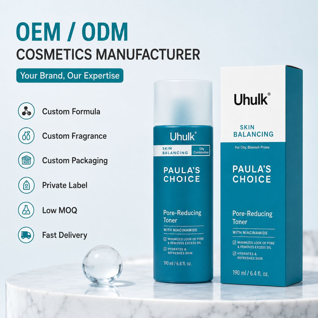 Uhulk Niacinamide Pore-Reducing Toner