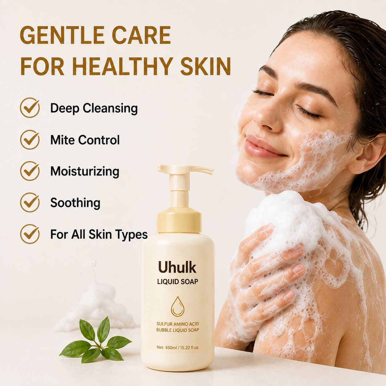 Uhulk Amino Acid Cleansing Liquid Soap