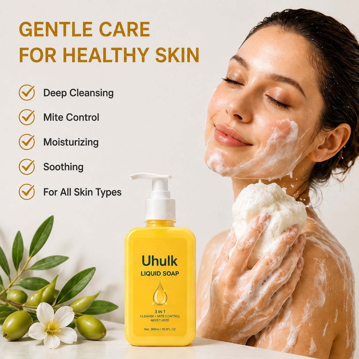 Uhulk Sulfur Mite Control Liquid Soap