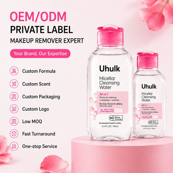 Uhulk Rose Micellar Cleansing Water
