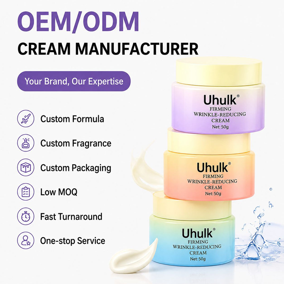 Uhulk Firming Peptide Face Cream