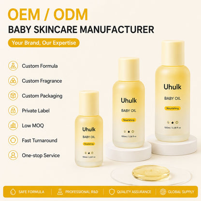 Uhulk Avocado Nourishing Baby Oil