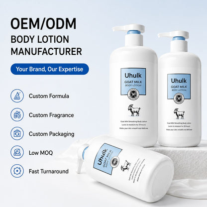 Uhulk Goat Milk Moisturizing Body Lotion