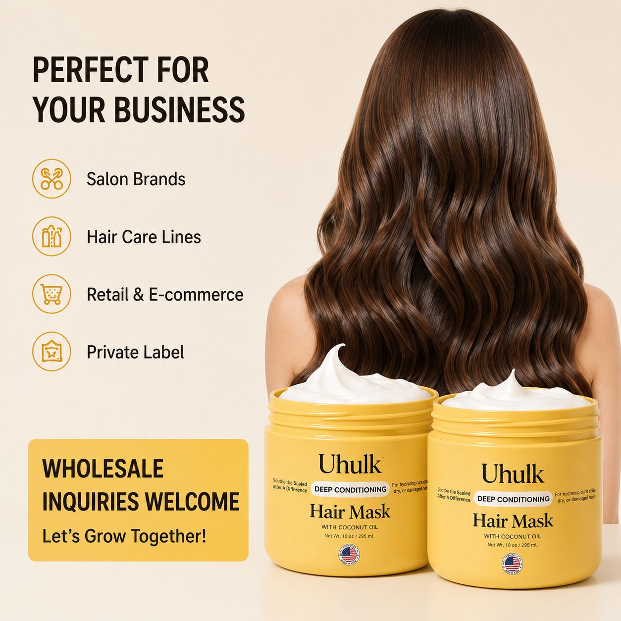 Uhulk Coconut Hair Mask