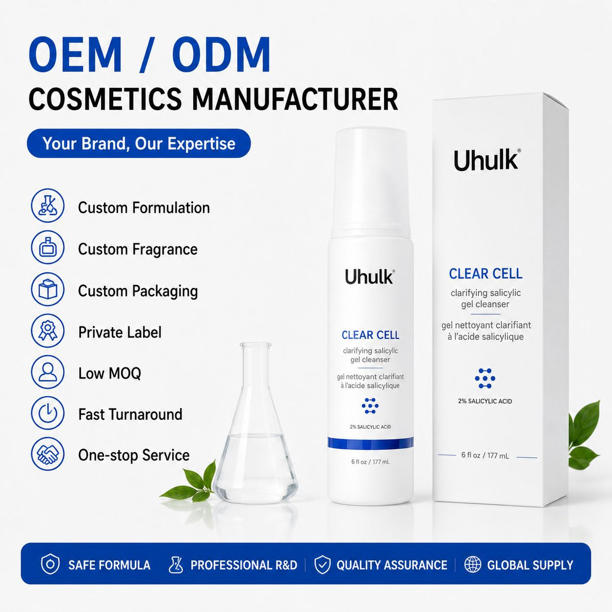 Uhulk Salicylic Foam Cleanser