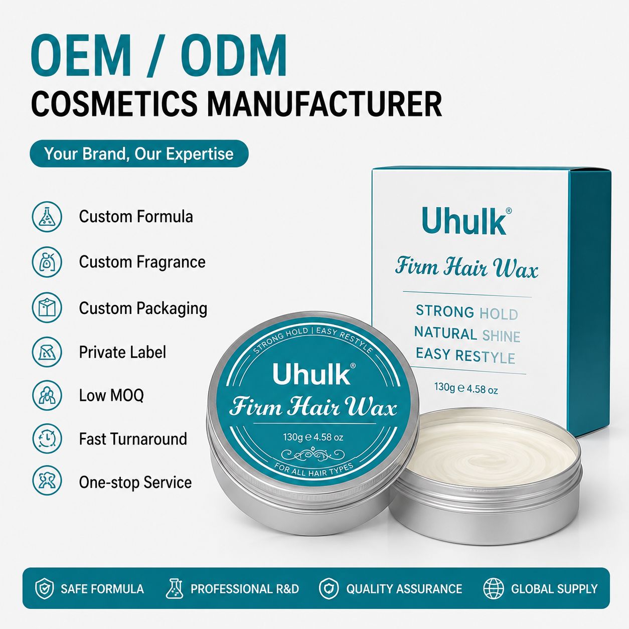Uhulk Firm Hold Hair Wax