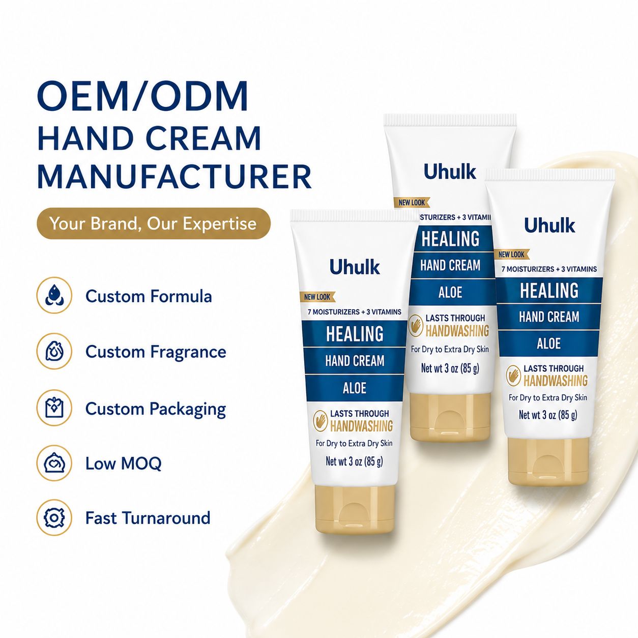 Uhulk Aloe Hand Cream