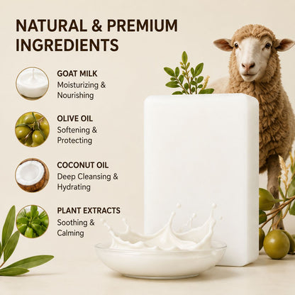 Uhulk Goat Milk Nourishing Bar Soap