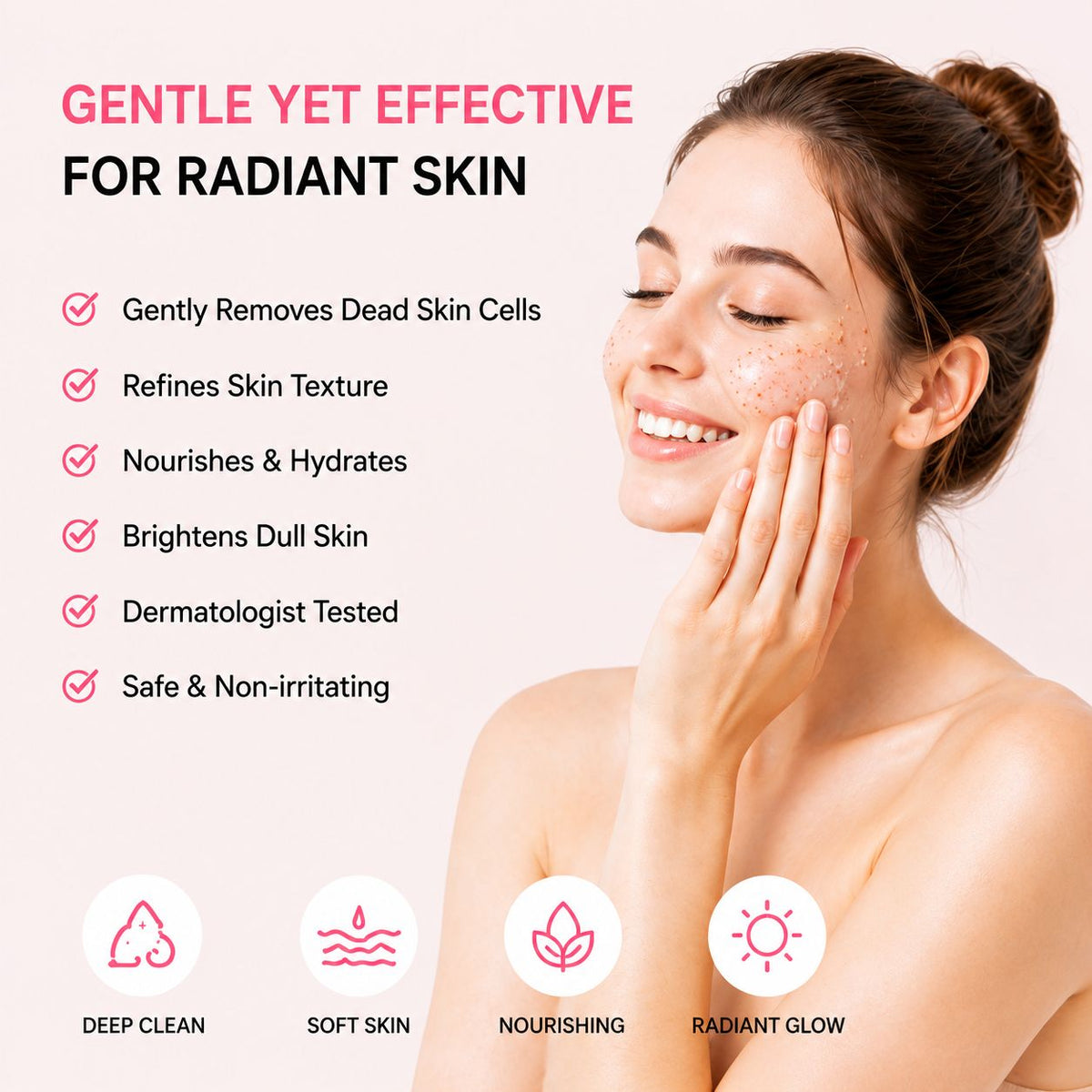 Uhulk Sakura Radiance Face Scrub