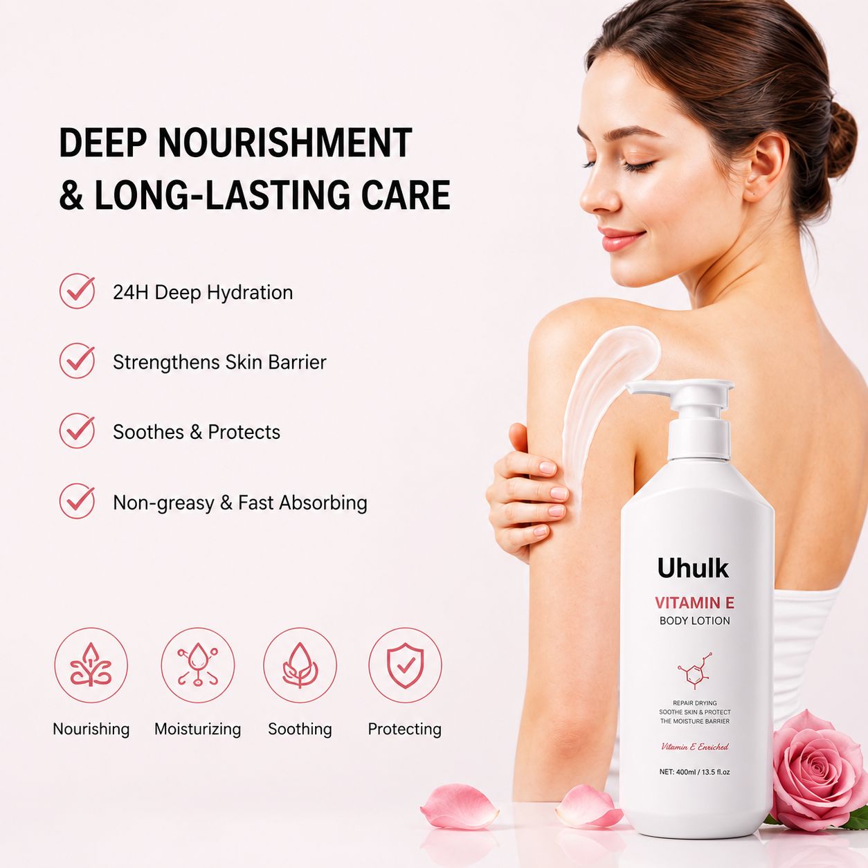 Uhulk Vitamin E Hydrating Body Lotion
