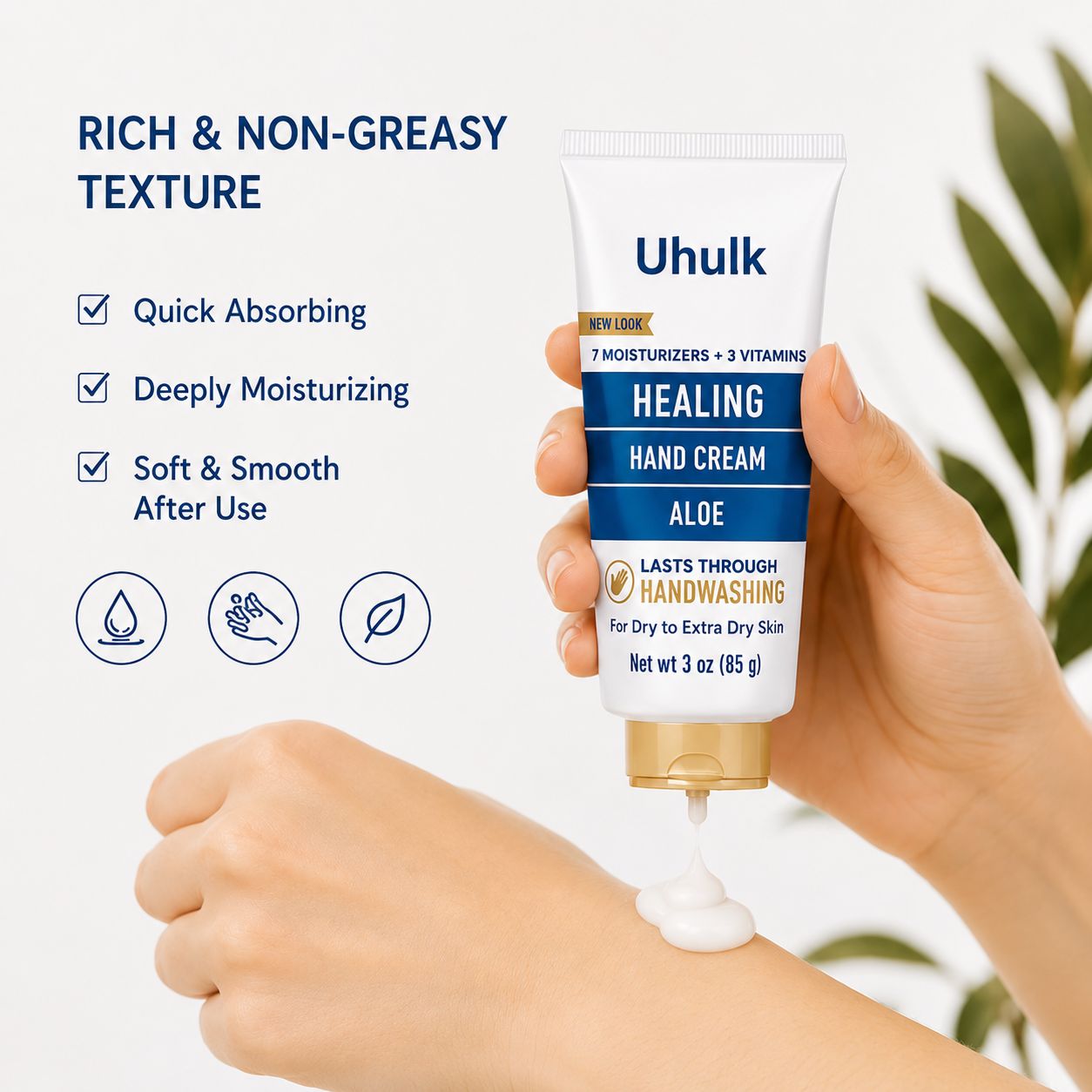 Uhulk Aloe Hand Cream