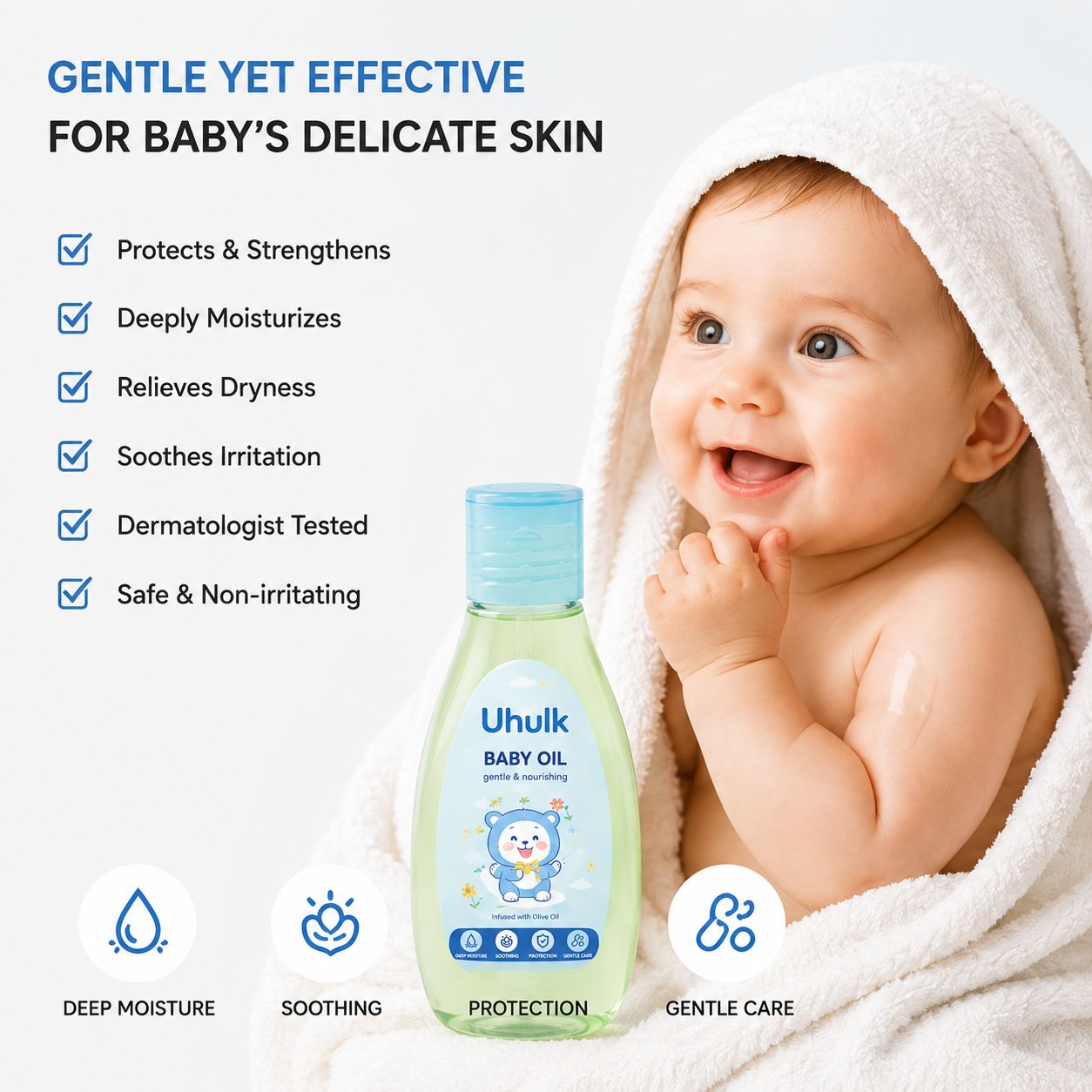 Uhulk Baby Chamomile Oil