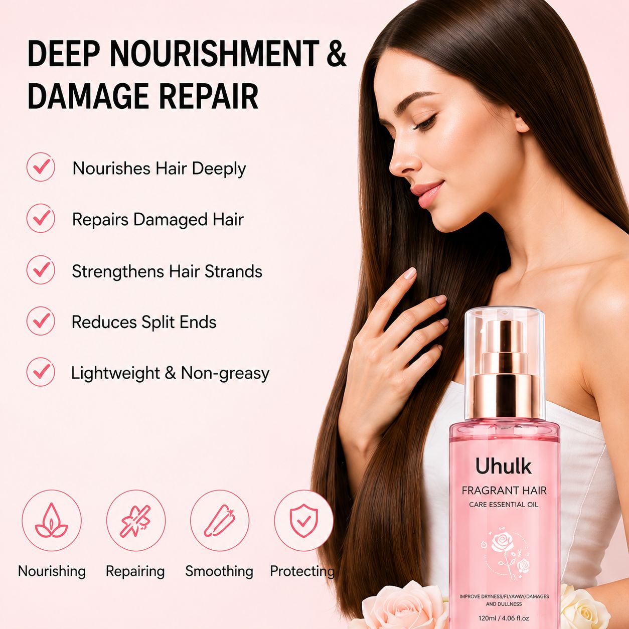 Uhulk Fragrant Essential Hair Oil