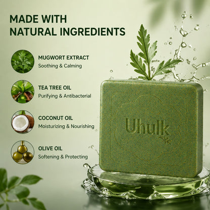Uhulk Mugwort Herbal Bar Soap