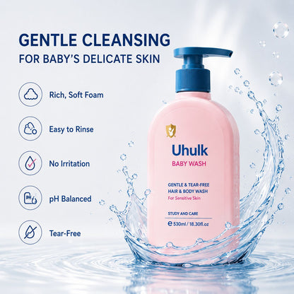 Uhulk Moisturizing Baby Wash