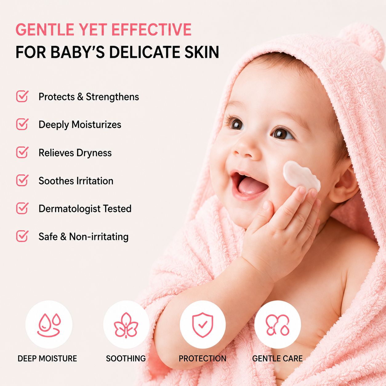 Uhulk Soft Bear Baby Lotion