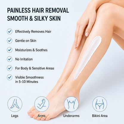 Uhulk Sensitive Skin Hair Removal Cream