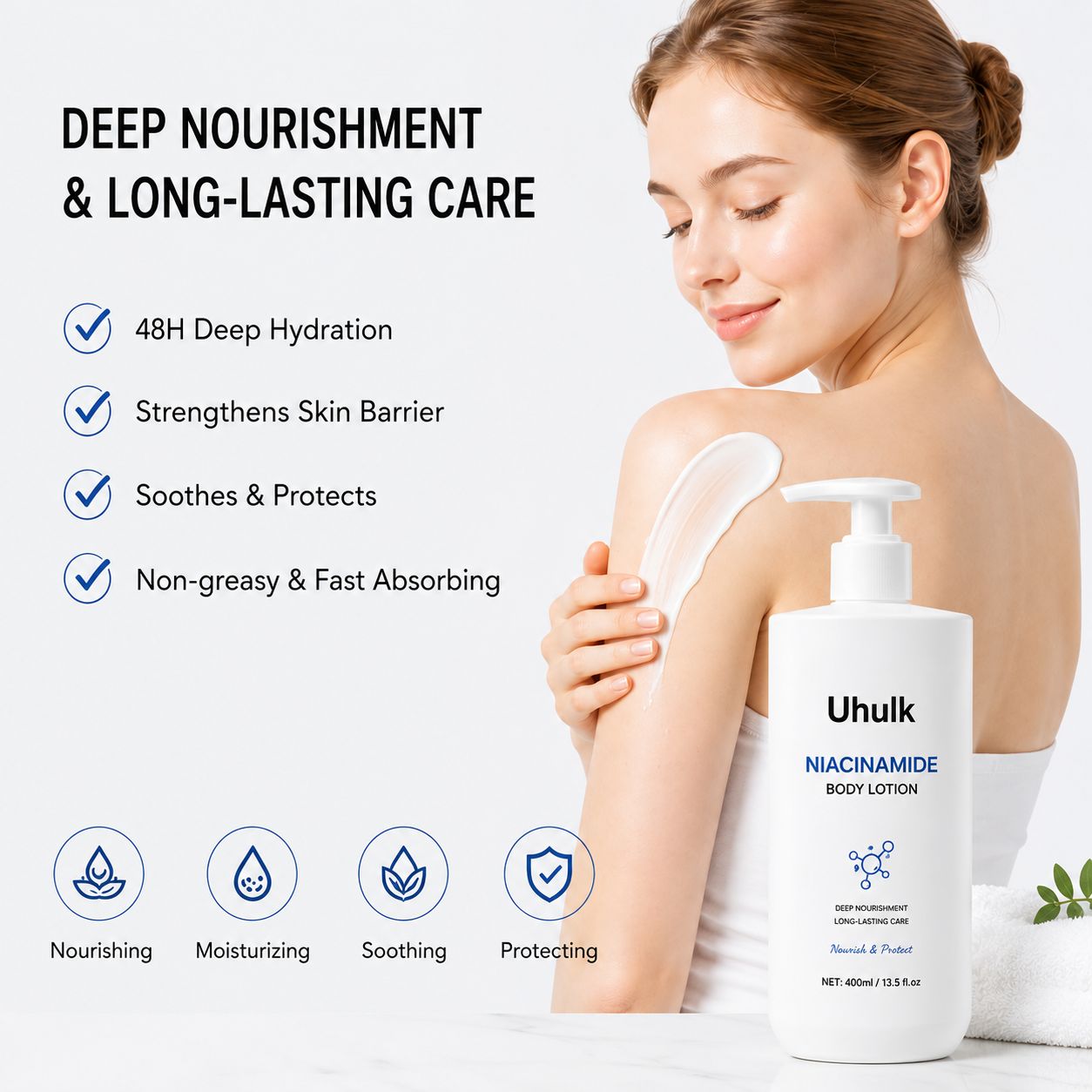 Uhulk Niacinamide Brightening Body Lotion