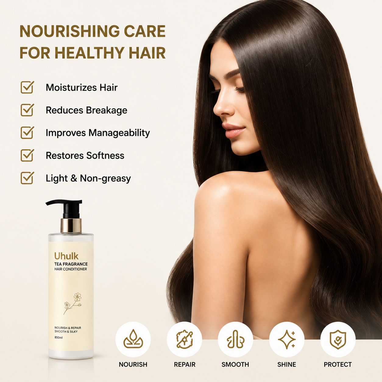 Uhulk Tea Fragrance Hair Conditioner