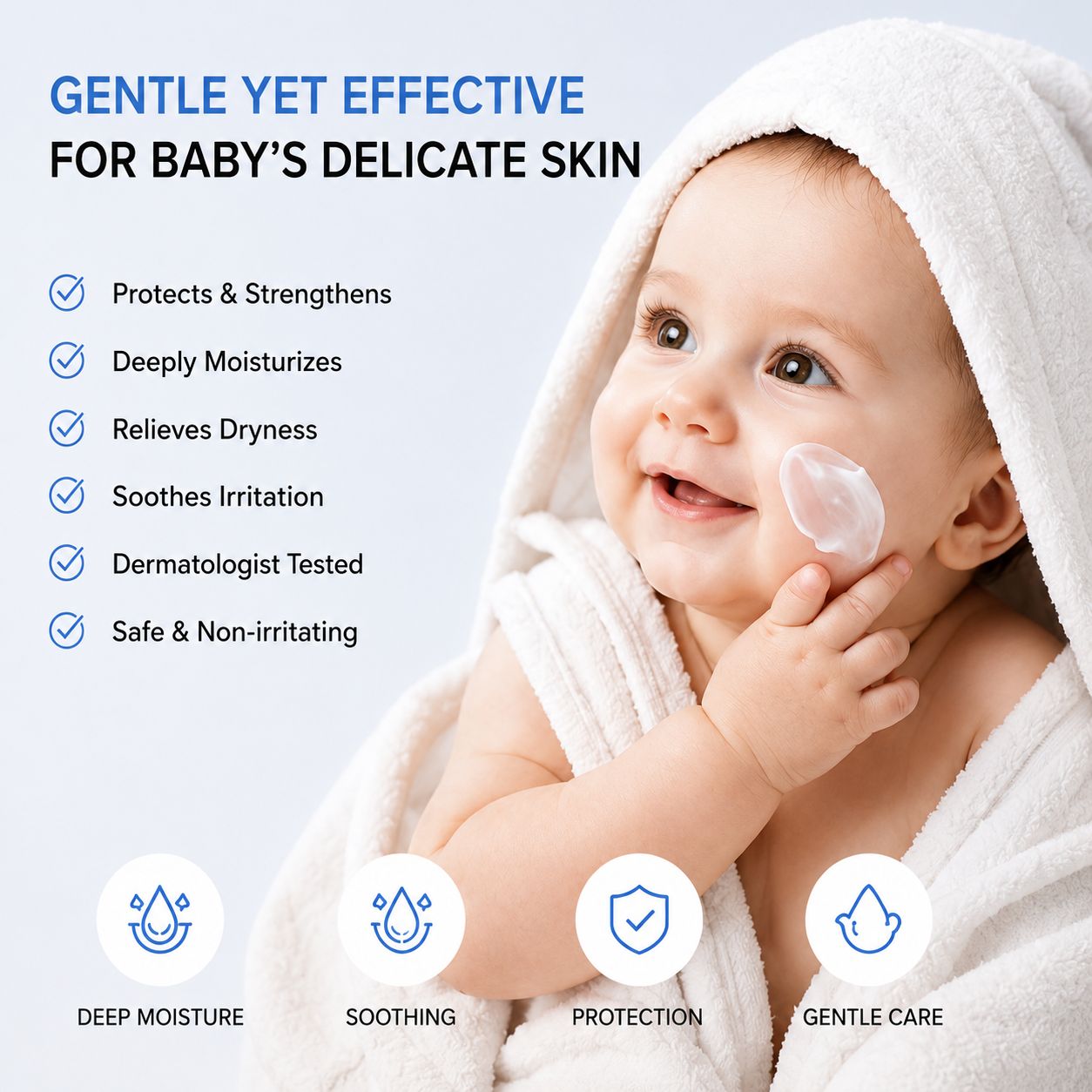 Uhulk Gentle Soothing Baby Cream