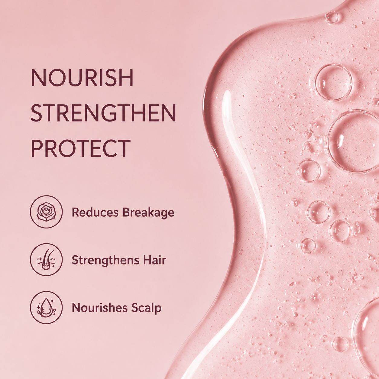 Uhulk Rose Repair Smooth Shampoo