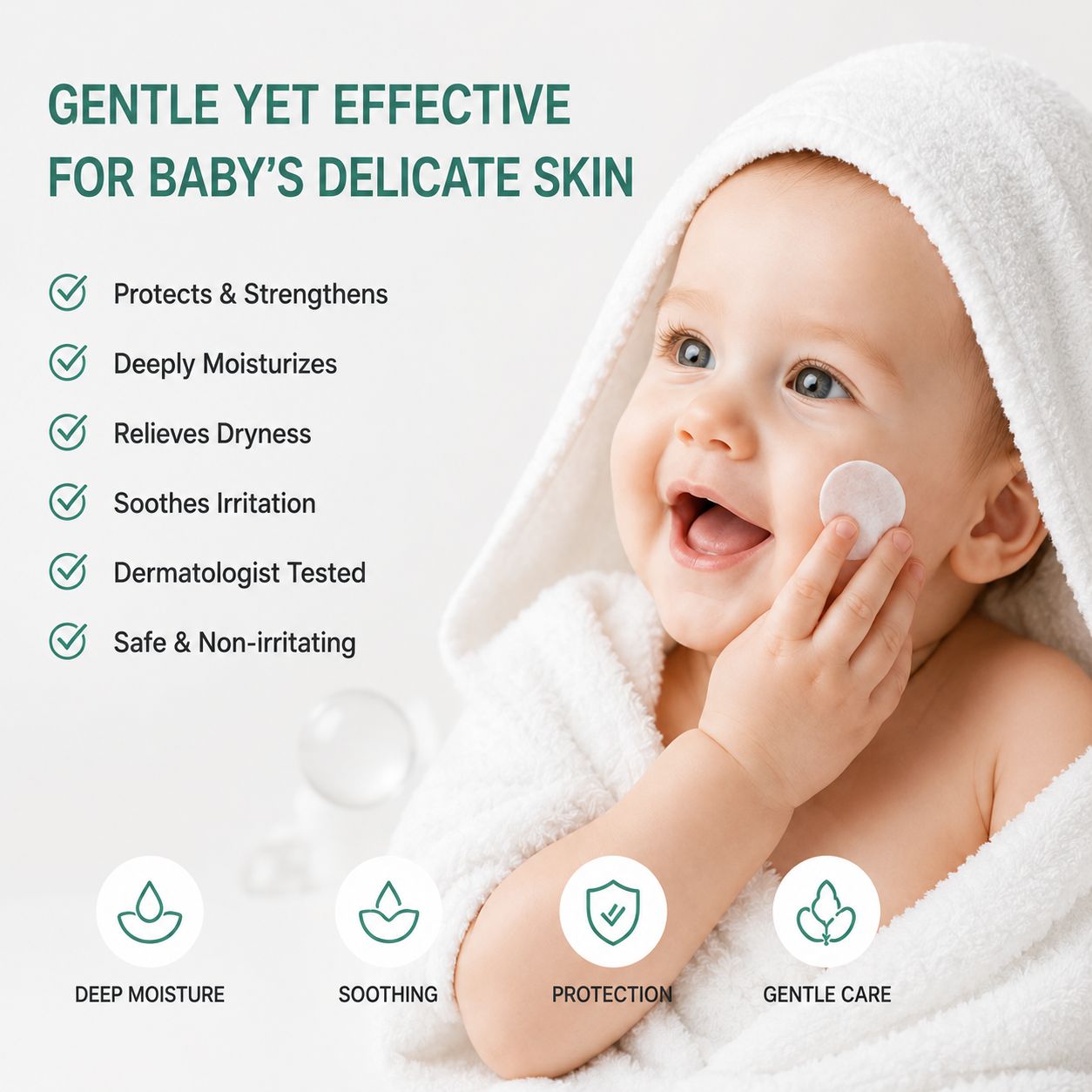 Uhulk Daily Moisturizing Baby Cream