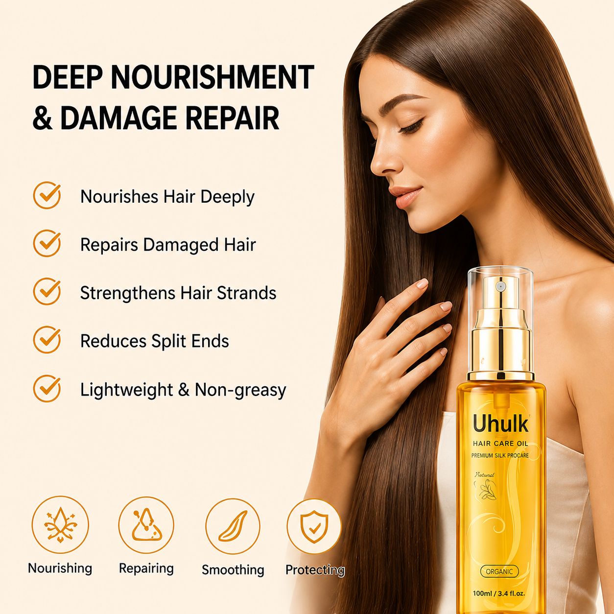 Uhulk Deep Nourishing Hair Oil