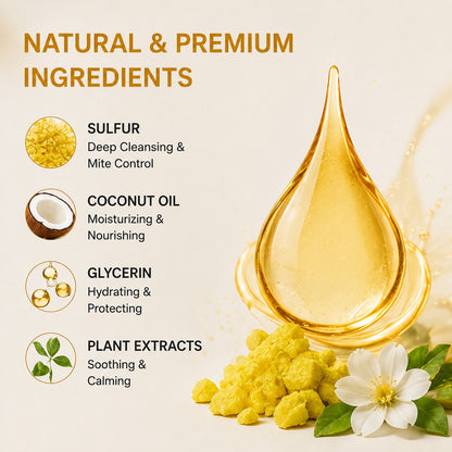 Uhulk Sulfur Mite Control Liquid Soap