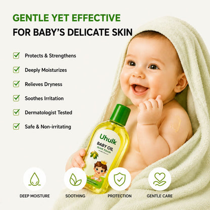 Uhulk Olive Touch Baby Oil