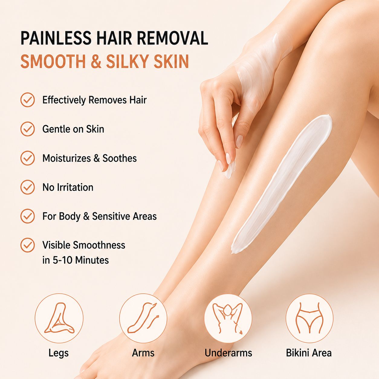 Uhulk Deep Depilation Hair Removal Cream