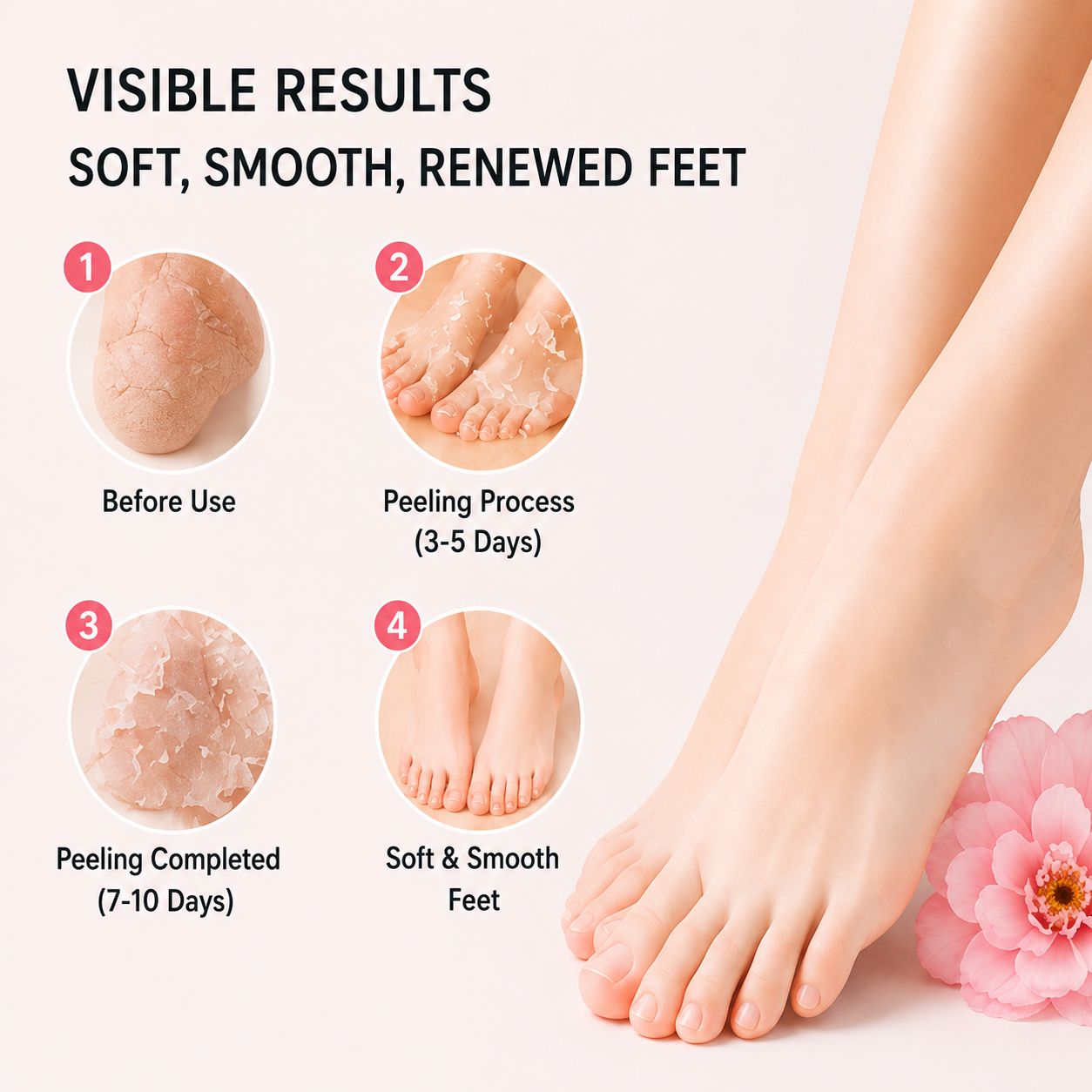 Uhulk Gentle Foot Peeling Mask