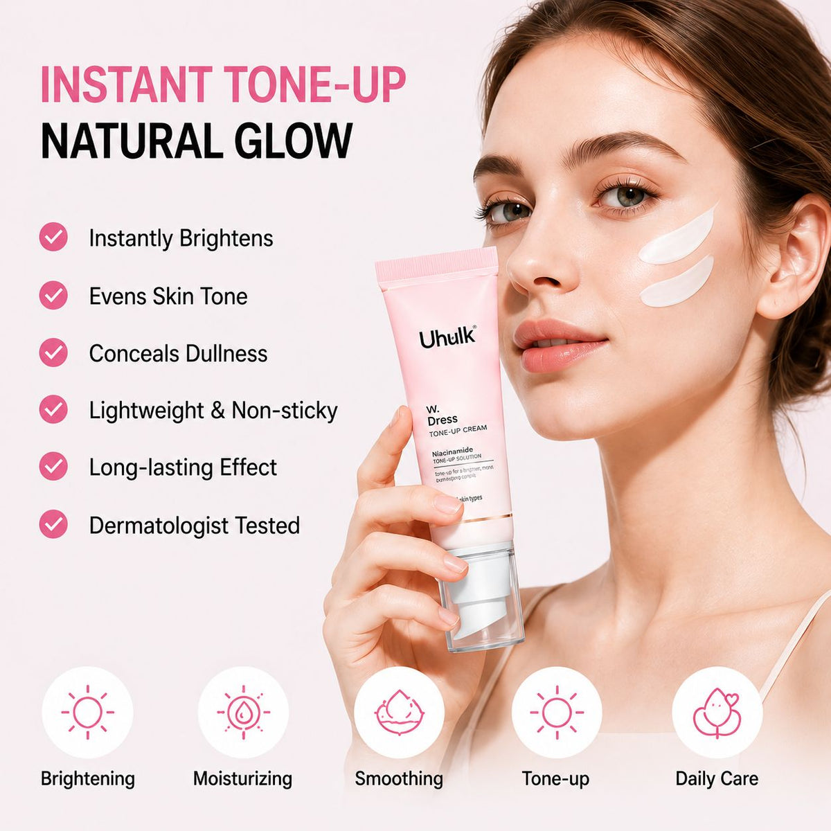 Uhulk Niacinamide Tone-Up Concealer Cream