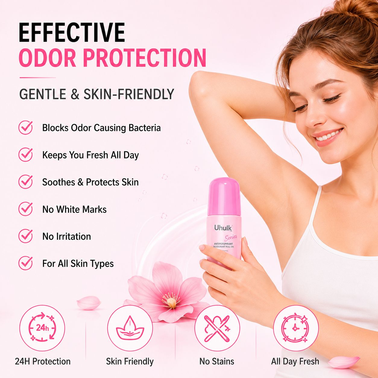 Uhulk Floral Fresh Deodorant