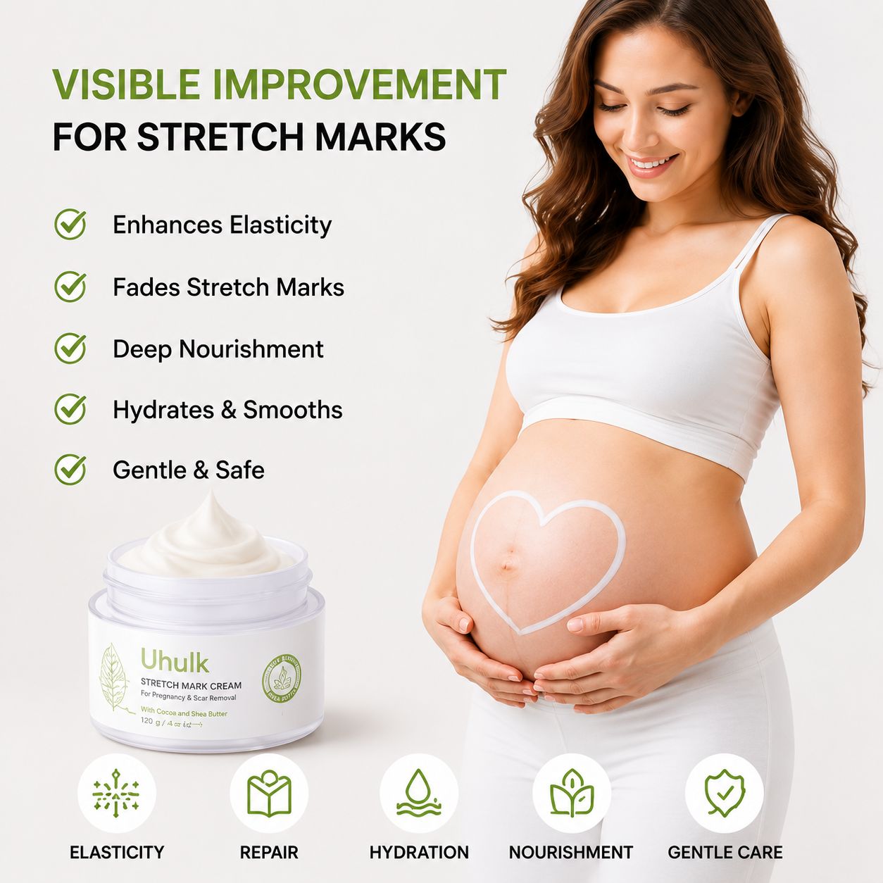 Uhulk Pregnancy Care Stretch Mark Cream