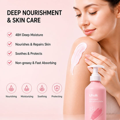 Uhulk Acid Amine Silky Body Lotion