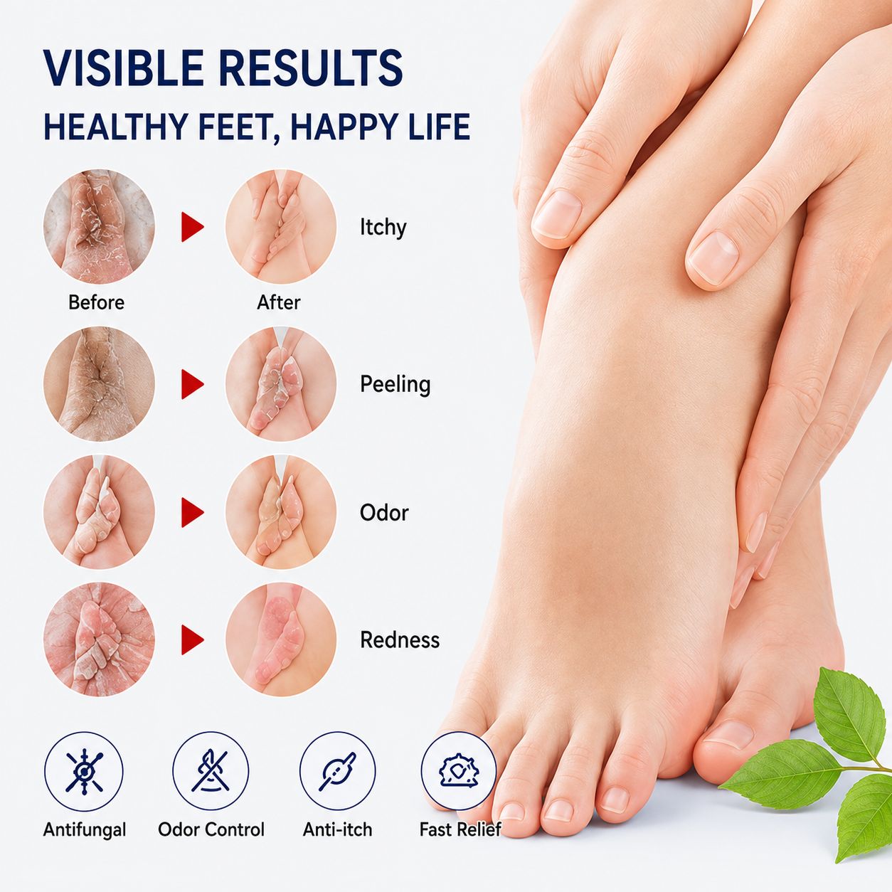 Uhulk Cooling Foot Deodorant