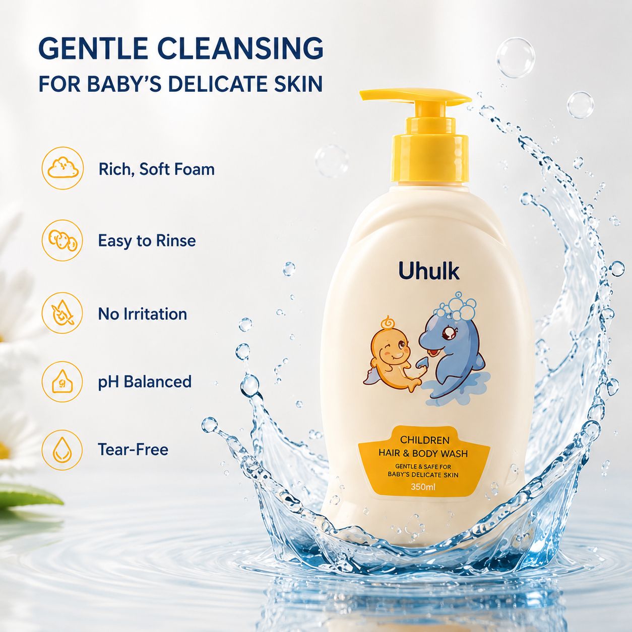 Uhulk Sensitive Baby Wash