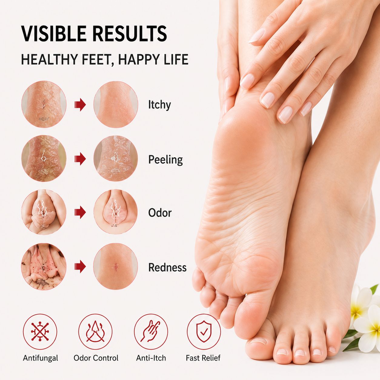 Uhulk Refreshing Foot Deodorant
