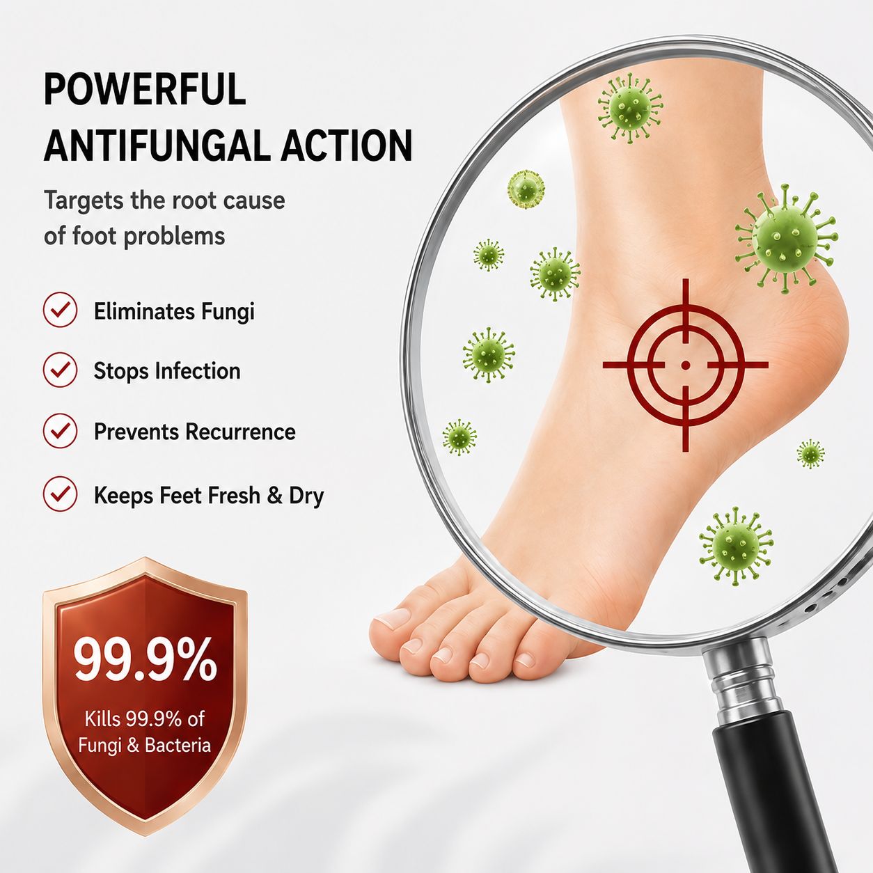 Uhulk Refreshing Foot Deodorant